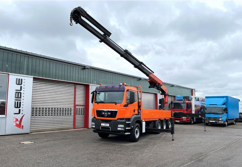 MAN TGS 35.480 8x4 Crane Palfinger PK 50002EH - شاحنات مسطحة, شاحنة كرين: صورة 5 MAN TGS 35.480 8x4 Crane Palfinger PK 50002EH - شاحنات مسطحة, شاحنة كرين: صورة 5