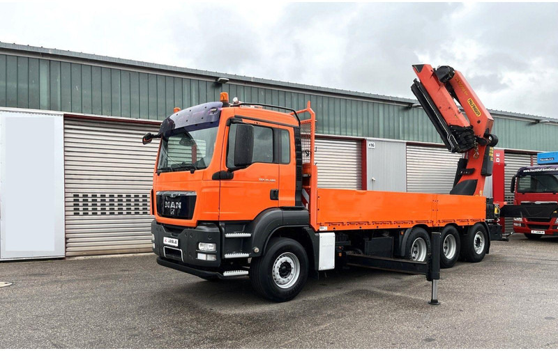 MAN TGS 35.480 8x4 Crane Palfinger PK 50002EH - شاحنات مسطحة, شاحنة كرين: صورة 2 MAN TGS 35.480 8x4 Crane Palfinger PK 50002EH - شاحنات مسطحة, شاحنة كرين: صورة 2