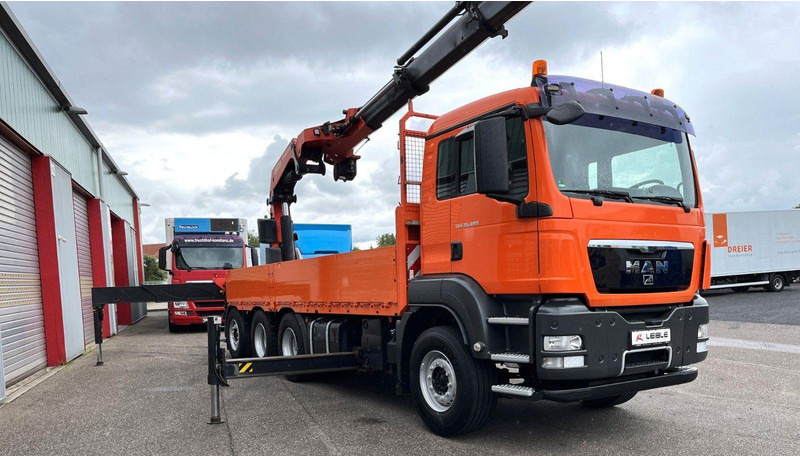 MAN TGS 35.480 8x4 Crane Palfinger PK 50002EH - شاحنات مسطحة, شاحنة كرين: صورة 4 MAN TGS 35.480 8x4 Crane Palfinger PK 50002EH - شاحنات مسطحة, شاحنة كرين: صورة 4