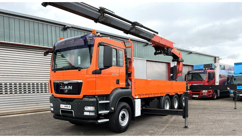 MAN TGS 35.480 8x4 Crane Palfinger PK 50002EH - شاحنات مسطحة, شاحنة كرين: صورة 1 MAN TGS 35.480 8x4 Crane Palfinger PK 50002EH - شاحنات مسطحة, شاحنة كرين: صورة 1