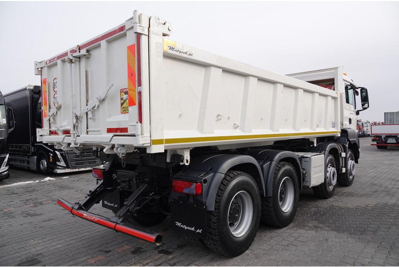 شاحنة قلاب MAN TGS 35.480 / 8x4 / WYWROTKA / BORDMATIC / HYDROBURTA / OPONY 100: صورة 20