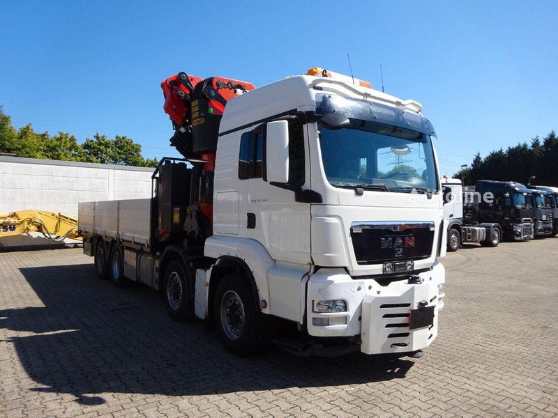 MAN TGS 35.480 - Flatbed + crane - شاحنات مسطحة, شاحنة كرين: صورة 2 MAN TGS 35.480 - Flatbed + crane - شاحنات مسطحة, شاحنة كرين: صورة 2