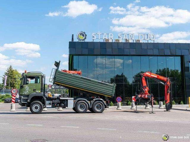 MAN TGS 35.480 PALFINGER PK 20002 HDS Grapple Tippe - شاحنة قلاب, شاحنة كرين: صورة 4 MAN TGS 35.480 PALFINGER PK 20002 HDS Grapple Tippe - شاحنة قلاب, شاحنة كرين: صورة 4