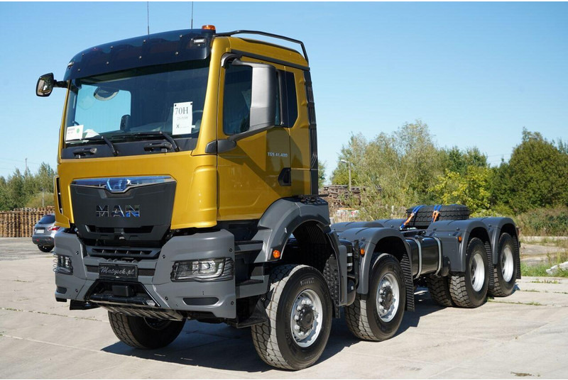 MAN TGS 41.480 / 8X6 / DO ZABUDOWY / FABRYCZNIE NOWY 2025 - شاحنة هيكل كابينة: صورة 1 MAN TGS 41.480 / 8X6 / DO ZABUDOWY / FABRYCZNIE NOWY 2025 - شاحنة هيكل كابينة: صورة 1