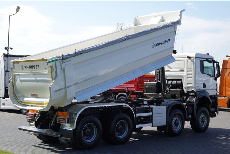 جديدة شاحنة قلاب MAN TGS 41.480 / 8x8 / WYWROTKA TYLNOZSYP / MANUAL / FABRYCZNIE NOWY: صورة 9
