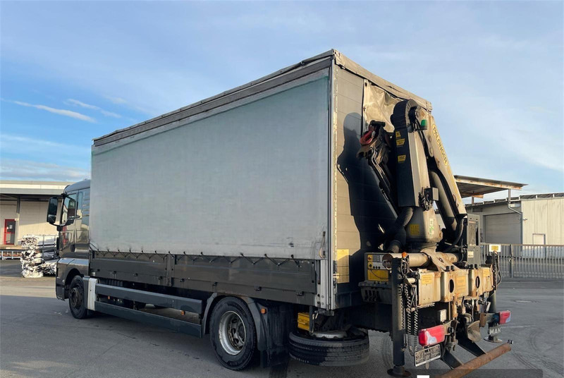 MAN TGX 18.400 Curtain Sider + Crane Palfinger 14002 EH - شاحنة مقفلة: صورة 3 MAN TGX 18.400 Curtain Sider + Crane Palfinger 14002 EH - شاحنة مقفلة: صورة 3