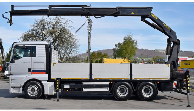 MAN TGX 26.440 Pritsche 6,40 m* PK 29002+FUNK *6x4 - شاحنات مسطحة, شاحنة كرين: صورة 5 MAN TGX 26.440 Pritsche 6,40 m* PK 29002+FUNK *6x4 - شاحنات مسطحة, شاحنة كرين: صورة 5