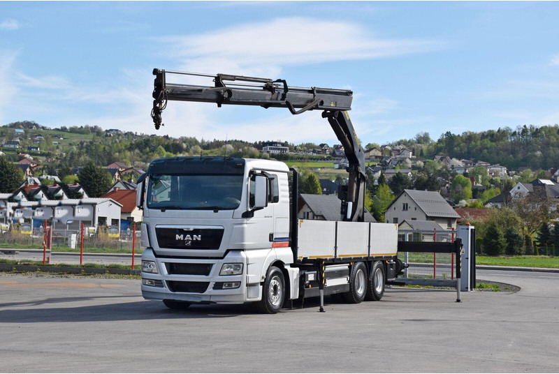 MAN TGX 26.440 Pritsche 6,40 m* PK 29002+FUNK *6x4 - شاحنات مسطحة, شاحنة كرين: صورة 2 MAN TGX 26.440 Pritsche 6,40 m* PK 29002+FUNK *6x4 - شاحنات مسطحة, شاحنة كرين: صورة 2