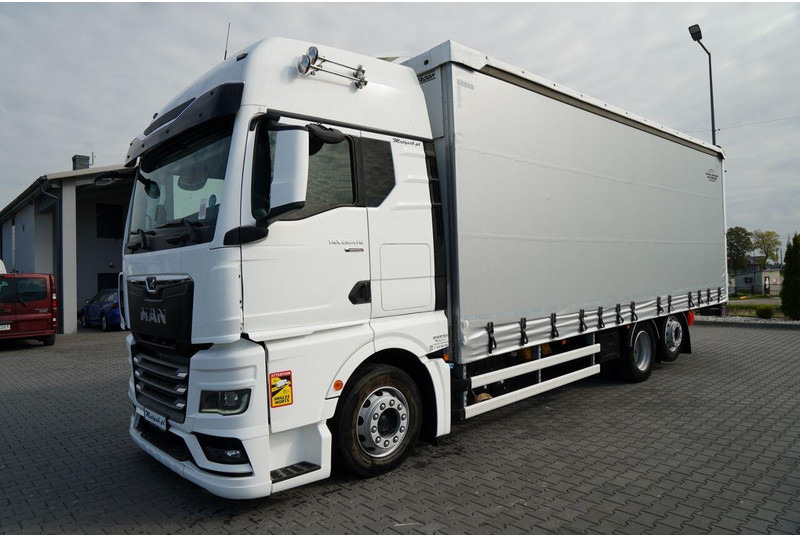 MAN TGX 26.470 / 6x2 / FIRANKA / SOLÓWKA / 6x2 / 120 m3 / OŚ PODNOSZ - شاحنة ستارة: صورة 2 MAN TGX 26.470 / 6x2 / FIRANKA / SOLÓWKA / 6x2 / 120 m3 / OŚ PODNOSZ - شاحنة ستارة: صورة 2