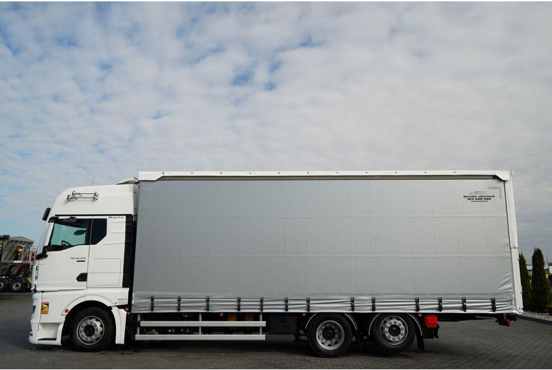MAN TGX 26.470 / 6x2 / FIRANKA / SOLÓWKA / 6x2 / 120 m3 / OŚ PODNOSZ - شاحنة ستارة: صورة 3 MAN TGX 26.470 / 6x2 / FIRANKA / SOLÓWKA / 6x2 / 120 m3 / OŚ PODNOSZ - شاحنة ستارة: صورة 3