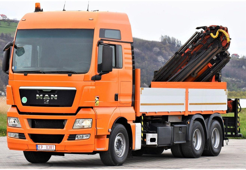 MAN TGX 28.540 JIB PJ060/FUNK - شاحنات مسطحة, شاحنة كرين: صورة 3 MAN TGX 28.540 JIB PJ060/FUNK - شاحنات مسطحة, شاحنة كرين: صورة 3