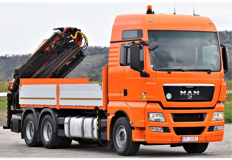 MAN TGX 28.540 JIB PJ060/FUNK - شاحنات مسطحة, شاحنة كرين: صورة 4 MAN TGX 28.540 JIB PJ060/FUNK - شاحنات مسطحة, شاحنة كرين: صورة 4