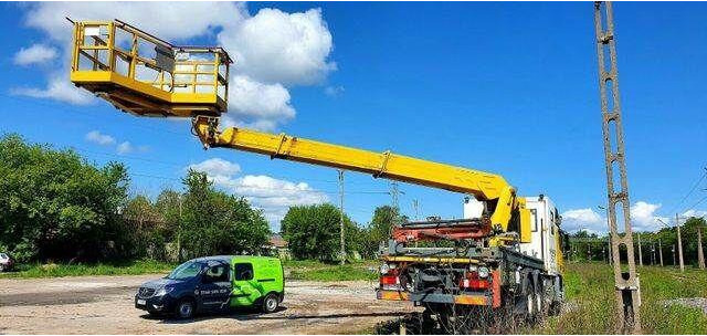 Mercedes-Benz 3344 SRT SCHÖRLING Road Rail Railway Zweiweg - منصة تلسكوبية محمولة على شاحنة: صورة 2 Mercedes-Benz 3344 SRT SCHÖRLING Road Rail Railway Zweiweg - منصة تلسكوبية محمولة على شاحنة: صورة 2