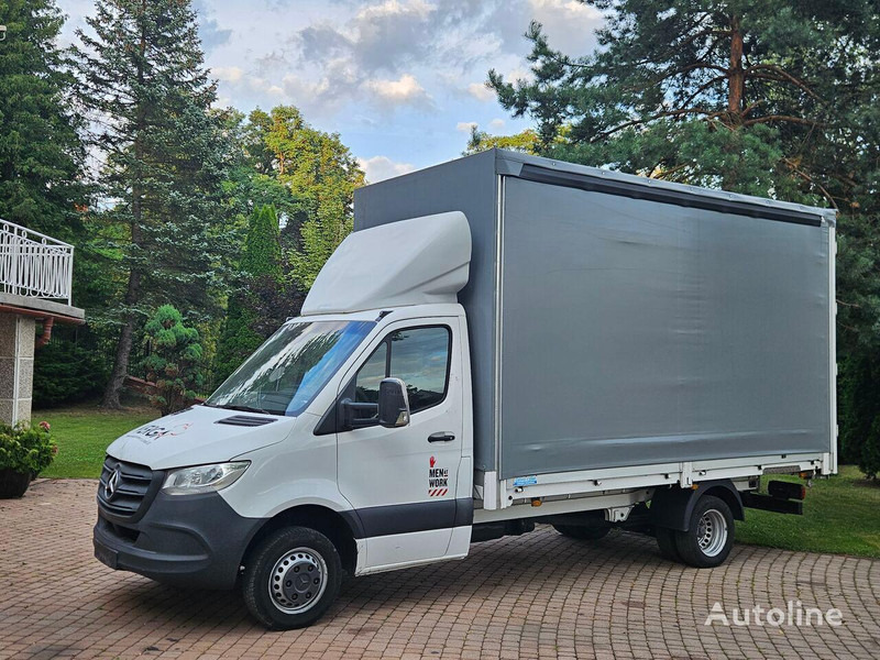 Mercedes-Benz 514/414 CDI Curtain side - شاحنة ستارة جانبية: صورة 1 Mercedes-Benz 514/414 CDI Curtain side - شاحنة ستارة جانبية: صورة 1