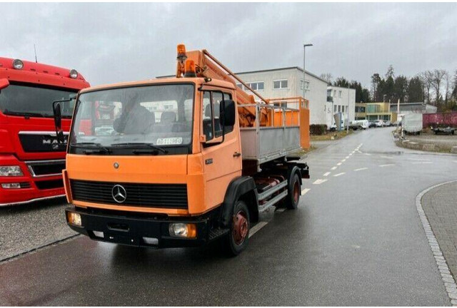 Mercedes-Benz 709 Bucket truck Wumag 14 m - شاحنة, شاحنة كرين: صورة 1 Mercedes-Benz 709 Bucket truck Wumag 14 m - شاحنة, شاحنة كرين: صورة 1