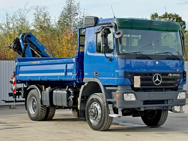 Mercedes-Benz ACTROS 1841 * PK 10501 + FUNK * TOP * 4x4 - شاحنة قلاب, شاحنة كرين: صورة 3 Mercedes-Benz ACTROS 1841 * PK 10501 + FUNK * TOP * 4x4 - شاحنة قلاب, شاحنة كرين: صورة 3