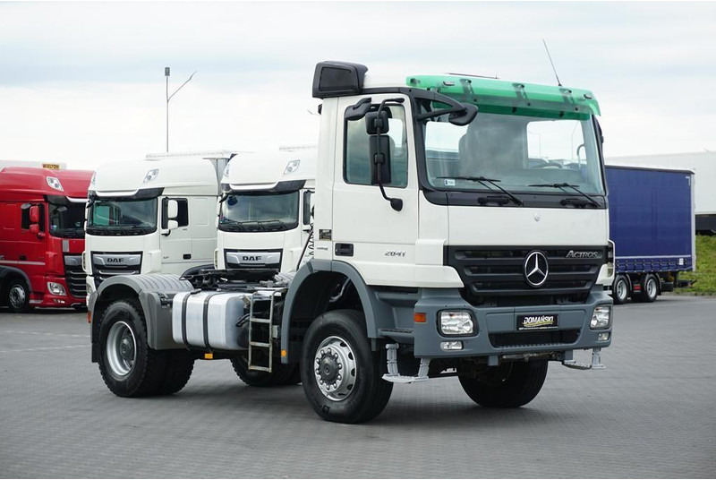 Mercedes-Benz ACTROS / 2041 / 4 X 4 / ALLARD / HYDRAULIKA - وحدة جر: صورة 2 Mercedes-Benz ACTROS / 2041 / 4 X 4 / ALLARD / HYDRAULIKA - وحدة جر: صورة 2
