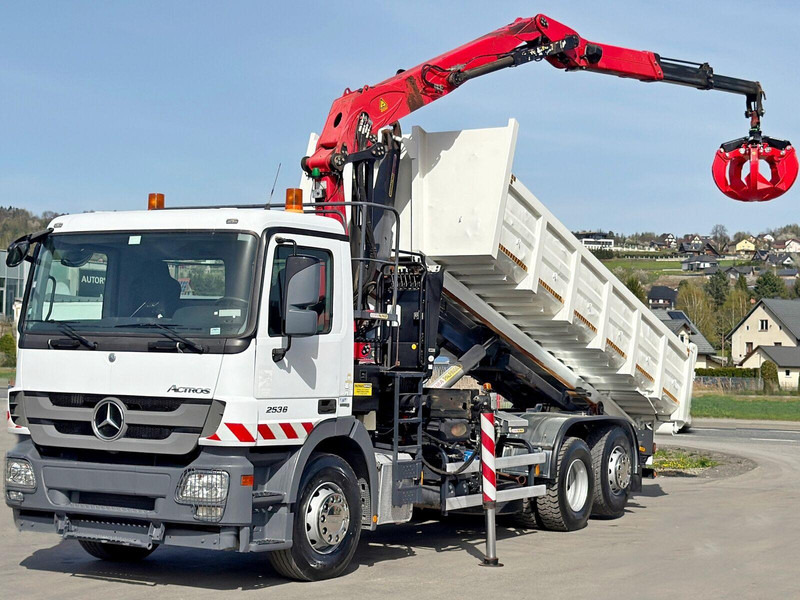 Mercedes-Benz ACTROS 2536 - شاحنة ذات خطاف, شاحنة كرين: صورة 4 Mercedes-Benz ACTROS 2536 - شاحنة ذات خطاف, شاحنة كرين: صورة 4