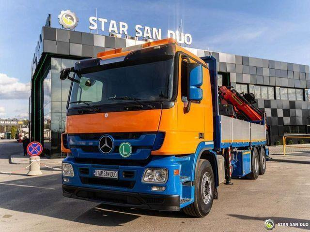 Mercedes-Benz ACTROS 2541 6x2 Palfinger PK 34002 Crane Winch - شاحنات مسطحة, شاحنة كرين: صورة 4 Mercedes-Benz ACTROS 2541 6x2 Palfinger PK 34002 Crane Winch - شاحنات مسطحة, شاحنة كرين: صورة 4