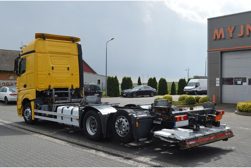Mercedes-Benz ACTROS 2542 EURO 6 BDF SWAP CHASSIS - شاحنة هيكل كابينة: صورة 3 Mercedes-Benz ACTROS 2542 EURO 6 BDF SWAP CHASSIS - شاحنة هيكل كابينة: صورة 3