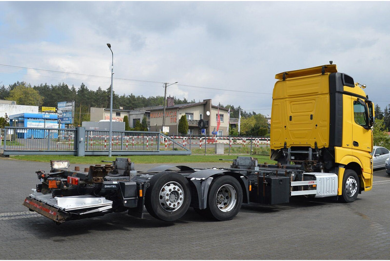 Mercedes-Benz ACTROS 2542 EURO 6 BDF SWAP CHASSIS - شاحنة هيكل كابينة: صورة 4 Mercedes-Benz ACTROS 2542 EURO 6 BDF SWAP CHASSIS - شاحنة هيكل كابينة: صورة 4