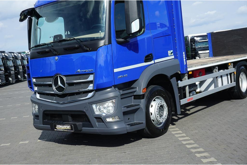 شاحنات مسطحة Mercedes-Benz ACTROS / 2543 / ACC / E 6 / PEŁNY ADR / PLATFORMA / ZAWIESIE POD: صورة 20