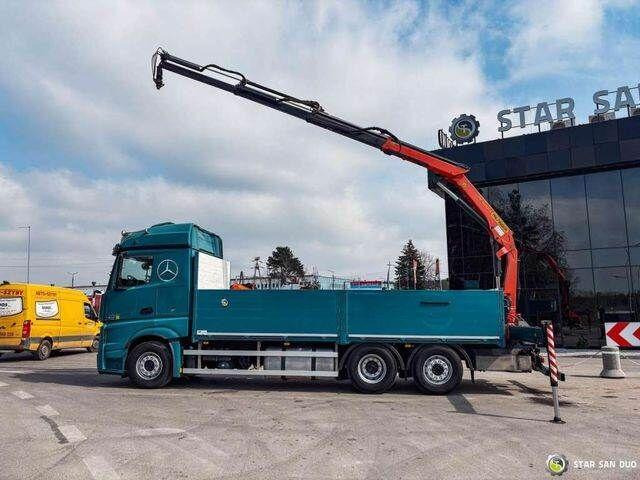 Mercedes-Benz ACTROS 2545 6x2 Palfinger PK 16001 HDS Crane - شاحنات مسطحة, شاحنة كرين: صورة 4 Mercedes-Benz ACTROS 2545 6x2 Palfinger PK 16001 HDS Crane - شاحنات مسطحة, شاحنة كرين: صورة 4