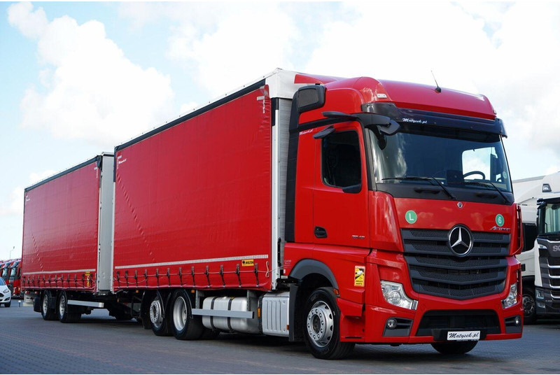 Mercedes-Benz ACTROS 2545 / ZESTAW TANDEM 120 M3 / PRZEJAZDOWY /  6x2 / OŚ POD - وحدة جر: صورة 1 Mercedes-Benz ACTROS 2545 / ZESTAW TANDEM 120 M3 / PRZEJAZDOWY /  6x2 / OŚ POD - وحدة جر: صورة 1