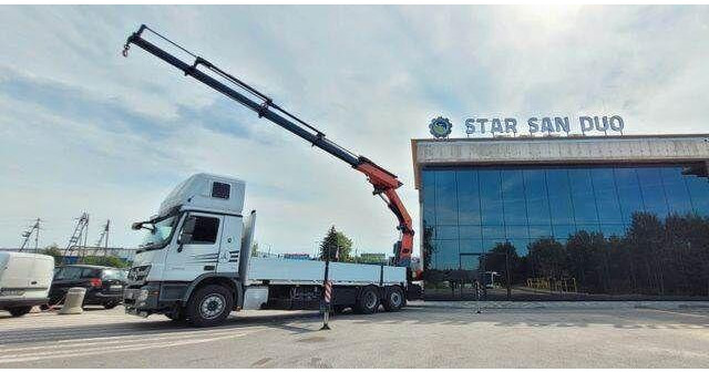 شاحنات مسطحة, شاحنة كرين Mercedes-Benz ACTROS 2546 6x2 Palfinger PK 50002 EURO 5 Cran: صورة 6 شاحنات مسطحة, شاحنة كرين Mercedes-Benz ACTROS 2546 6x2 Palfinger PK 50002 EURO 5 Cran: صورة 6