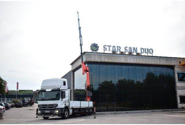 Mercedes-Benz ACTROS 2546 6x2 Palfinger PK 50002 EURO 5 Cran - شاحنات مسطحة, شاحنة كرين: صورة 1 Mercedes-Benz ACTROS 2546 6x2 Palfinger PK 50002 EURO 5 Cran - شاحنات مسطحة, شاحنة كرين: صورة 1