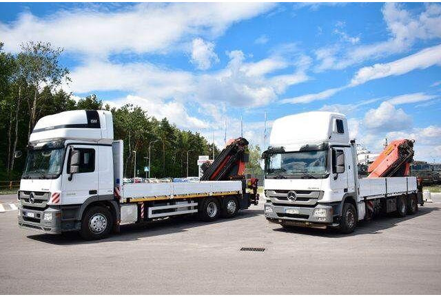 Mercedes-Benz ACTROS 2546 6x2 Palfinger PK 50002 EURO 5 Cran - شاحنات مسطحة, شاحنة كرين: صورة 5 Mercedes-Benz ACTROS 2546 6x2 Palfinger PK 50002 EURO 5 Cran - شاحنات مسطحة, شاحنة كرين: صورة 5