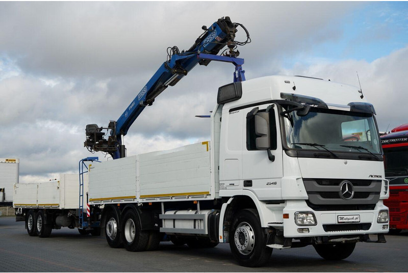 Mercedes-Benz / ACTROS 2548 / 6x2 / ZESTAW BURTOWY - 6,5 M / OŚ PODNOSZONA / - وحدة جر: صورة 1 Mercedes-Benz / ACTROS 2548 / 6x2 / ZESTAW BURTOWY - 6,5 M / OŚ PODNOSZONA / - وحدة جر: صورة 1