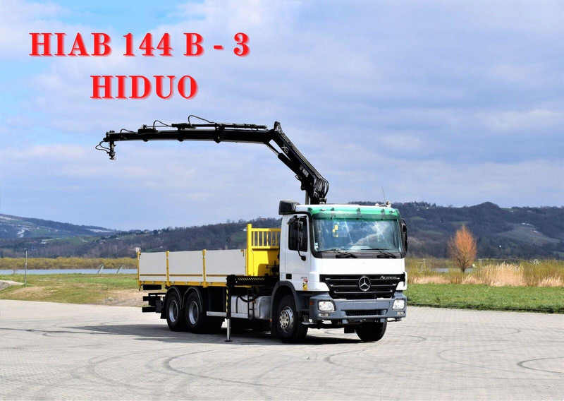 Mercedes-Benz ACTROS 2632 - شاحنات مسطحة, شاحنة كرين: صورة 1 Mercedes-Benz ACTROS 2632 - شاحنات مسطحة, شاحنة كرين: صورة 1