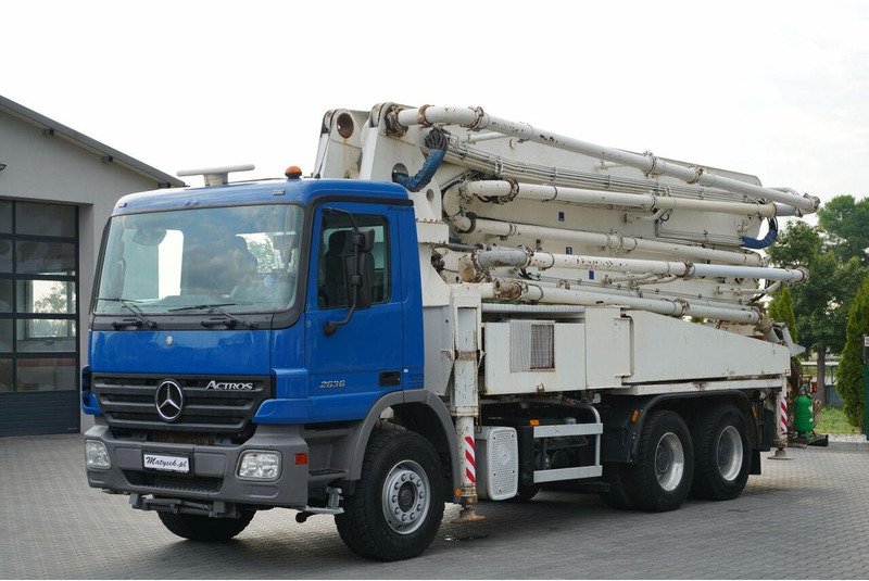 Mercedes-Benz ACTROS 2636 / POMPA SERMAC 5Z37 / 37  METRÓW / STEROWANIE RADIOW - مضخة خرسانة: صورة 2 Mercedes-Benz ACTROS 2636 / POMPA SERMAC 5Z37 / 37  METRÓW / STEROWANIE RADIOW - مضخة خرسانة: صورة 2
