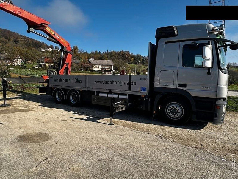 Mercedes-Benz ACTROS 2641 6x2 Crane PALFINGER PK 36002 - شاحنات مسطحة, شاحنة كرين: صورة 3 Mercedes-Benz ACTROS 2641 6x2 Crane PALFINGER PK 36002 - شاحنات مسطحة, شاحنة كرين: صورة 3