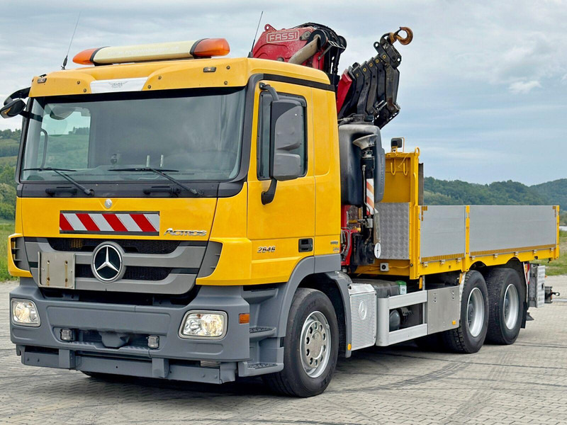 Mercedes-Benz ACTROS 2646 * FASSI F365AXP.26 + FUNK * 6x4 - شاحنات مسطحة, شاحنة كرين: صورة 4 Mercedes-Benz ACTROS 2646 * FASSI F365AXP.26 + FUNK * 6x4 - شاحنات مسطحة, شاحنة كرين: صورة 4