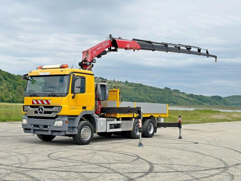 Mercedes-Benz ACTROS 2646 * FASSI F365AXP.26 + FUNK * 6x4 - شاحنات مسطحة, شاحنة كرين: صورة 2 Mercedes-Benz ACTROS 2646 * FASSI F365AXP.26 + FUNK * 6x4 - شاحنات مسطحة, شاحنة كرين: صورة 2