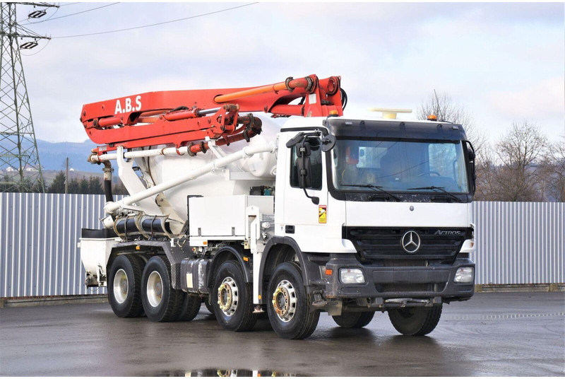 Mercedes-Benz ACTROS 3241* Betonpumpe 21m *8x4 * Top Zustand - مضخة خرسانة: صورة 1 Mercedes-Benz ACTROS 3241* Betonpumpe 21m *8x4 * Top Zustand - مضخة خرسانة: صورة 1