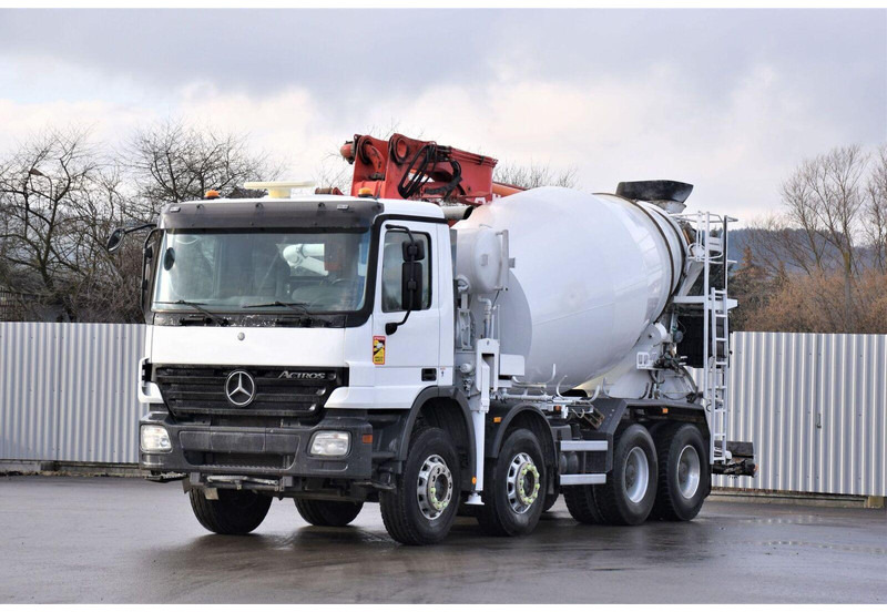 Mercedes-Benz ACTROS 3241* Betonpumpe 21m *8x4 * Top Zustand - مضخة خرسانة: صورة 2 Mercedes-Benz ACTROS 3241* Betonpumpe 21m *8x4 * Top Zustand - مضخة خرسانة: صورة 2