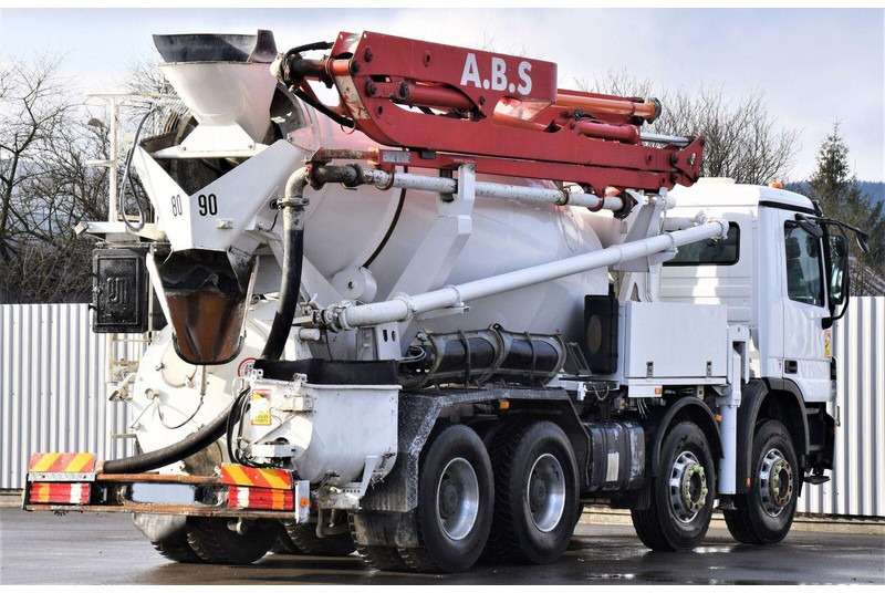 Mercedes-Benz ACTROS 3241* Betonpumpe 21m *8x4 * Top Zustand - مضخة خرسانة: صورة 4 Mercedes-Benz ACTROS 3241* Betonpumpe 21m *8x4 * Top Zustand - مضخة خرسانة: صورة 4