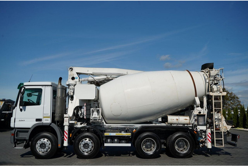 Mercedes-Benz ACTROS 3241 / POMPOGRUSZKA / 8X4 / BETONIARKA + POMPA SERMAC 3Z2 - شاحنة خلاطة خرسانة: صورة 5 Mercedes-Benz ACTROS 3241 / POMPOGRUSZKA / 8X4 / BETONIARKA + POMPA SERMAC 3Z2 - شاحنة خلاطة خرسانة: صورة 5