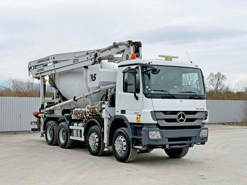 Mercedes-Benz ACTROS 3241 - شاحنة خلاطة خرسانة: صورة 1 Mercedes-Benz ACTROS 3241 - شاحنة خلاطة خرسانة: صورة 1