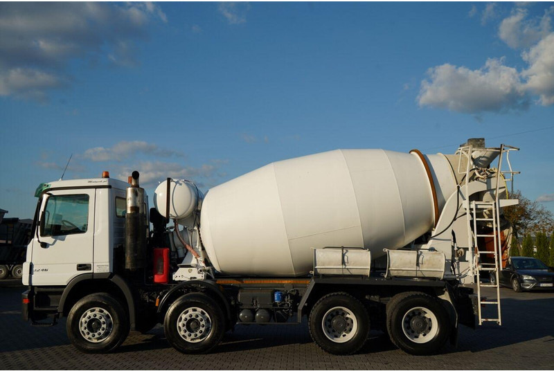 Mercedes-Benz ACTROS 3246 / BETONOMIESZARKA SCHWING STETTER / 8X4 / EPS + SPRZ - شاحنة خلاطة خرسانة: صورة 5 Mercedes-Benz ACTROS 3246 / BETONOMIESZARKA SCHWING STETTER / 8X4 / EPS + SPRZ - شاحنة خلاطة خرسانة: صورة 5