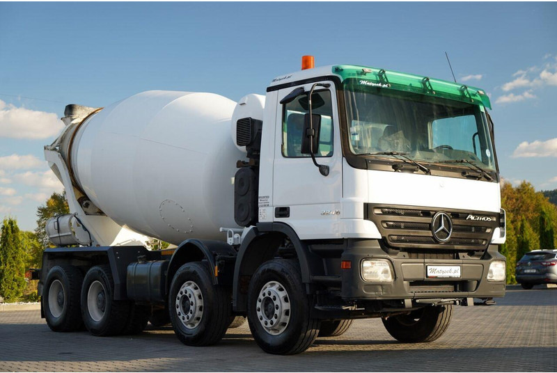 Mercedes-Benz ACTROS 3246 / BETONOMIESZARKA SCHWING STETTER / 8X4 / EPS + SPRZ - شاحنة خلاطة خرسانة: صورة 1 Mercedes-Benz ACTROS 3246 / BETONOMIESZARKA SCHWING STETTER / 8X4 / EPS + SPRZ - شاحنة خلاطة خرسانة: صورة 1