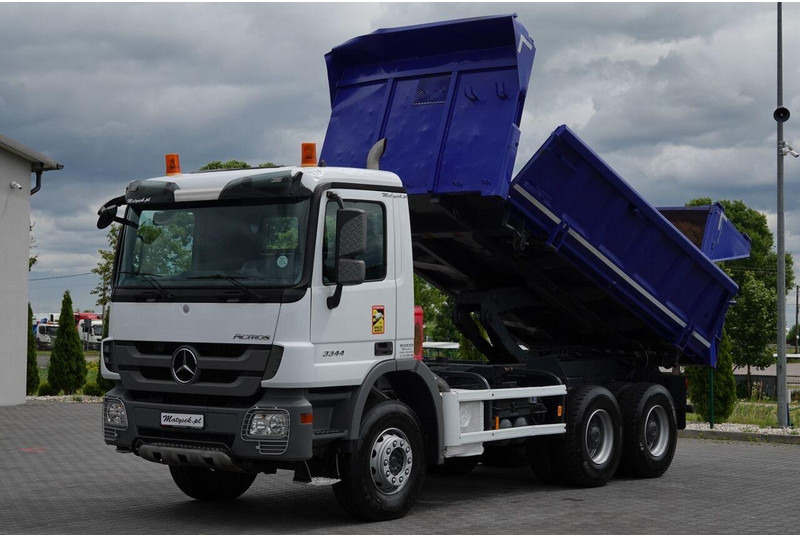 Mercedes-Benz ACTROS 3344 / 6x4 / WYWROTKA 2 STR / BORDMATIC / HYDROBURTA / HY - شاحنة قلاب: صورة 2 Mercedes-Benz ACTROS 3344 / 6x4 / WYWROTKA 2 STR / BORDMATIC / HYDROBURTA / HY - شاحنة قلاب: صورة 2