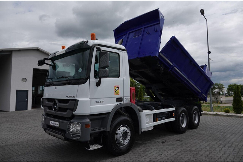 Mercedes-Benz ACTROS 3344 / 6x4 / WYWROTKA 2 STR / BORDMATIC / HYDROBURTA / HY - شاحنة قلاب: صورة 3 Mercedes-Benz ACTROS 3344 / 6x4 / WYWROTKA 2 STR / BORDMATIC / HYDROBURTA / HY - شاحنة قلاب: صورة 3