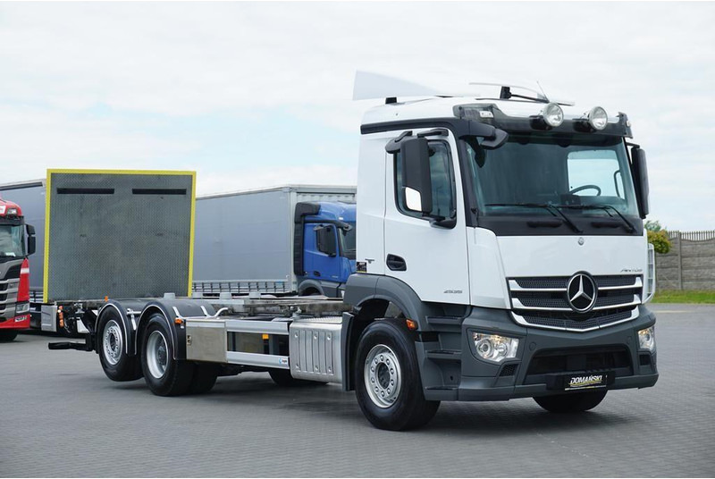 Mercedes-Benz ANTOS / 2535 / ACC / E 6 / BDF + WINDA / 7.15 , 7.45, 7.82 M / O - شاحنات الحاويات / جسم علوي قابل للتغيير شاحنة: صورة 1 Mercedes-Benz ANTOS / 2535 / ACC / E 6 / BDF + WINDA / 7.15 , 7.45, 7.82 M / O - شاحنات الحاويات / جسم علوي قابل للتغيير شاحنة: صورة 1