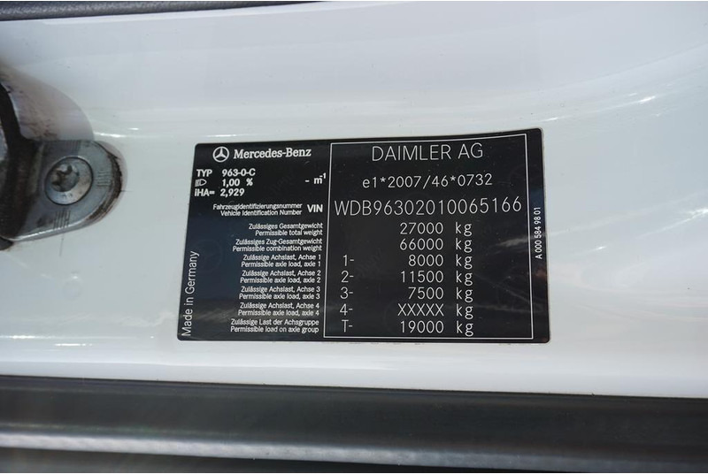 Mercedes-Benz ANTOS / 2545 / ACC / E 6 / BDF + WINDA / 7.15 , 7.45, 7.82 M / O Mercedes-Benz ANTOS / 2545 / ACC / E 6 / BDF + WINDA / 7.15 , 7.45, 7.82 M / O: صورة 11 Mercedes-Benz ANTOS / 2545 / ACC / E 6 / BDF + WINDA / 7.15 , 7.45, 7.82 M / O Mercedes-Benz ANTOS / 2545 / ACC / E 6 / BDF + WINDA / 7.15 , 7.45, 7.82 M / O: صورة 11