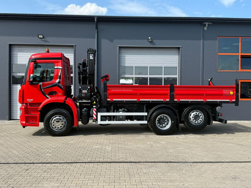 Mercedes-Benz AROCS 2532 // E6 // wywrotka 3-Stronna + HIAB HIDUO 158 B-2 // 6 - شاحنة قلاب, شاحنة كرين: صورة 5 Mercedes-Benz AROCS 2532 // E6 // wywrotka 3-Stronna + HIAB HIDUO 158 B-2 // 6 - شاحنة قلاب, شاحنة كرين: صورة 5