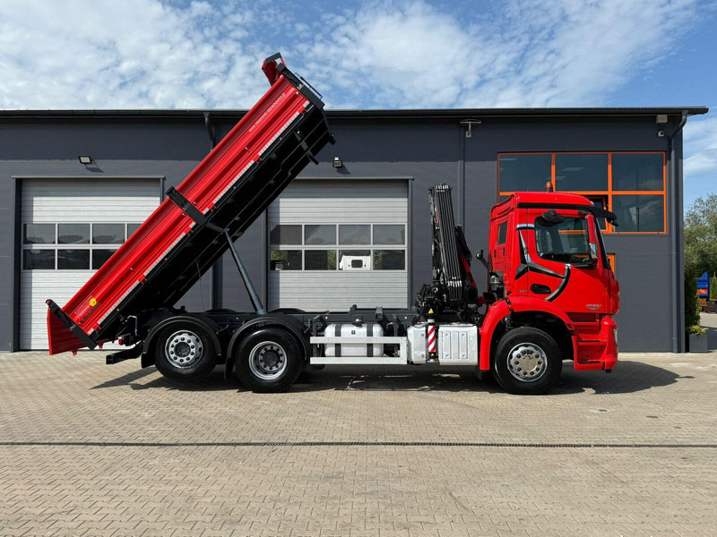 Mercedes-Benz AROCS 2532 // E6 // wywrotka 3-Stronna + HIAB HIDUO 158 B-2 // 6 - شاحنة قلاب, شاحنة كرين: صورة 2 Mercedes-Benz AROCS 2532 // E6 // wywrotka 3-Stronna + HIAB HIDUO 158 B-2 // 6 - شاحنة قلاب, شاحنة كرين: صورة 2